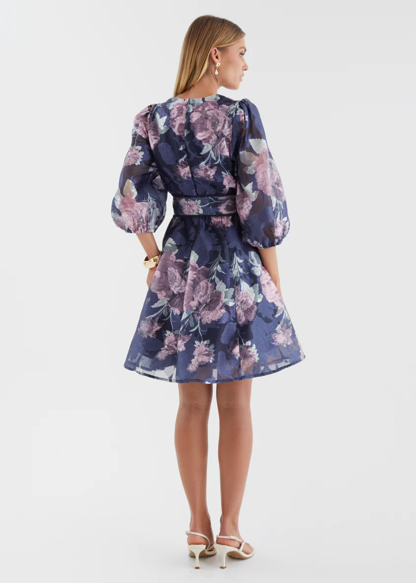 Raeanne Dress - Midnight Floral - Image 7