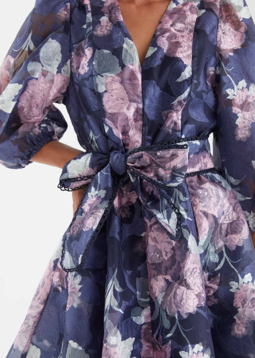 Raeanne Dress - Midnight Floral - Image 8
