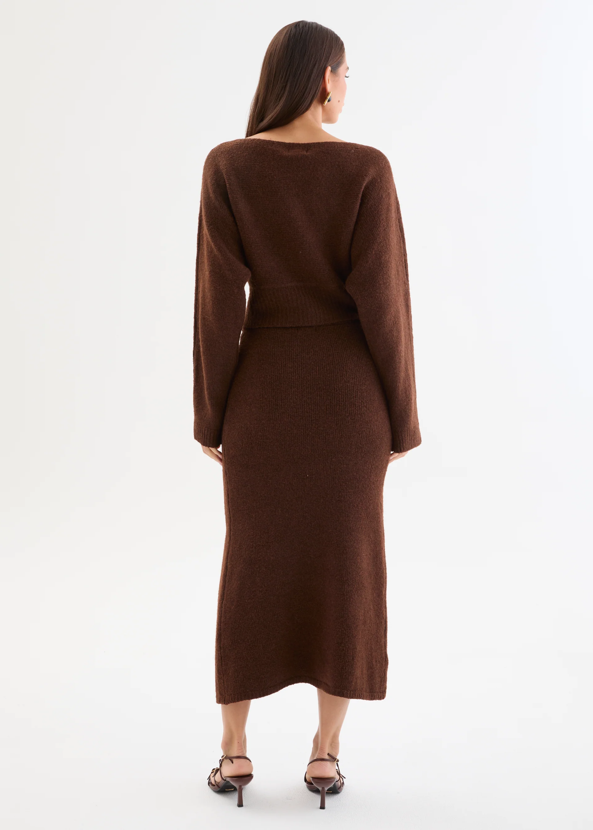 Raylynn Knit Set - Chocolate - Image 11