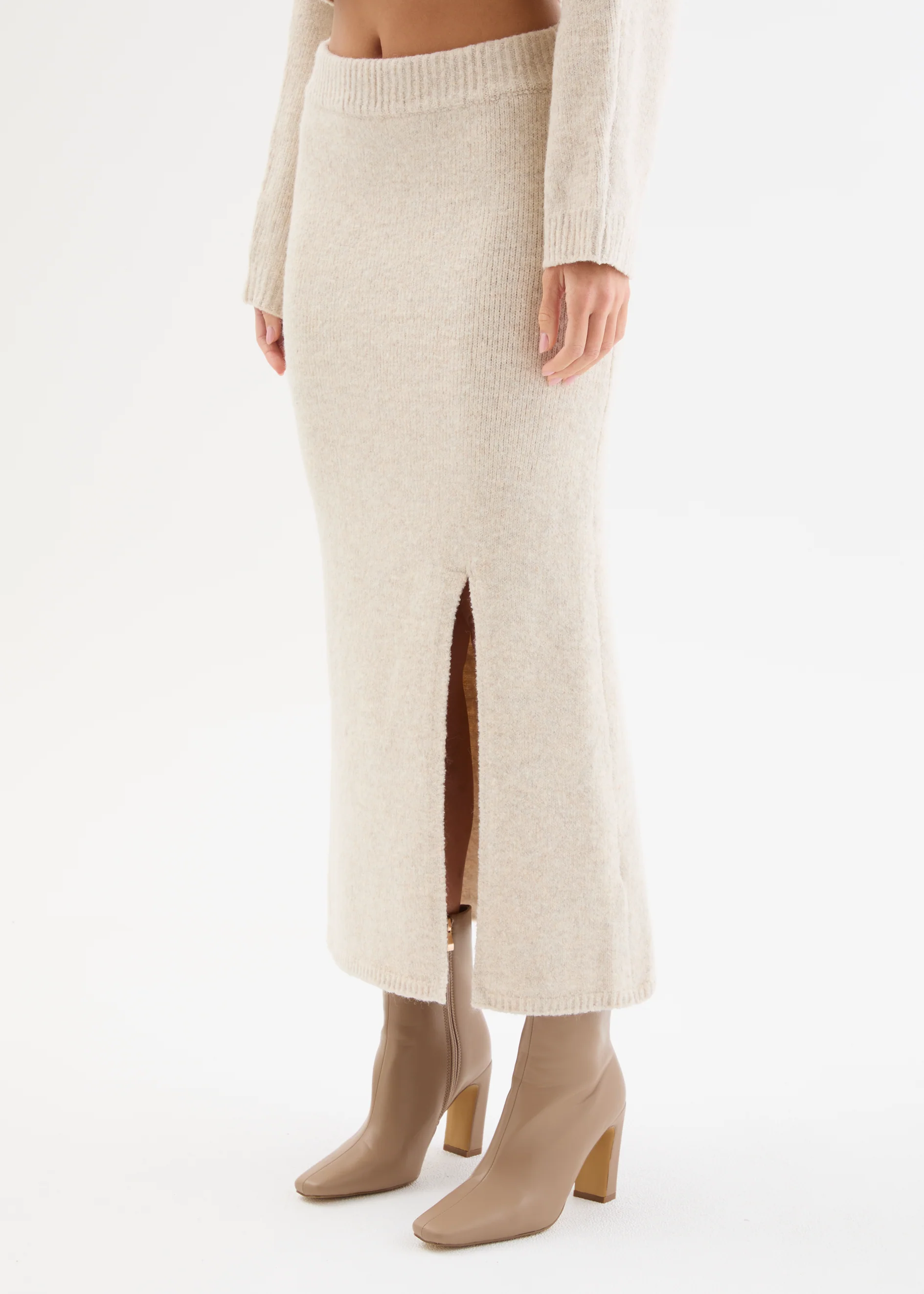 Raylynn Knit Set - Oat Marle - Image 6