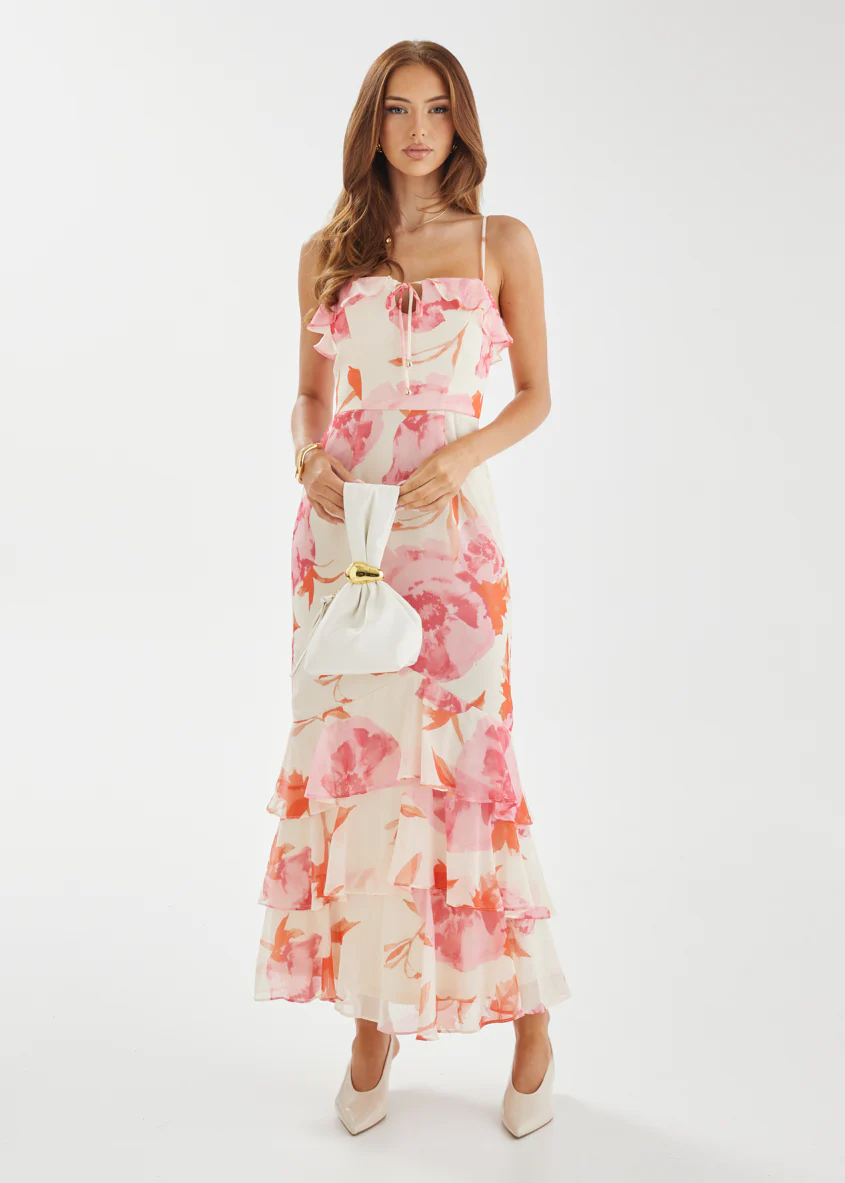 Renn Maxi Dress - Pink Bloom - Image 3