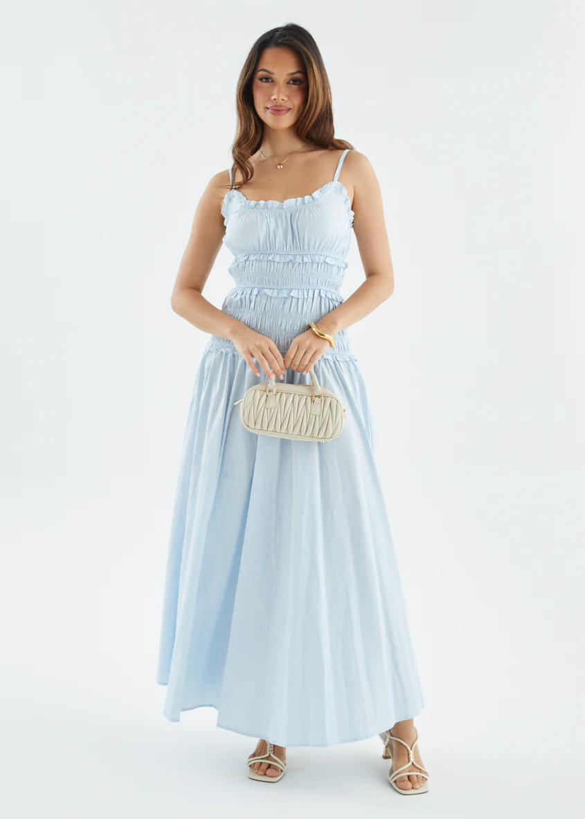Rihana Maxi Dress - Blue - Image 12
