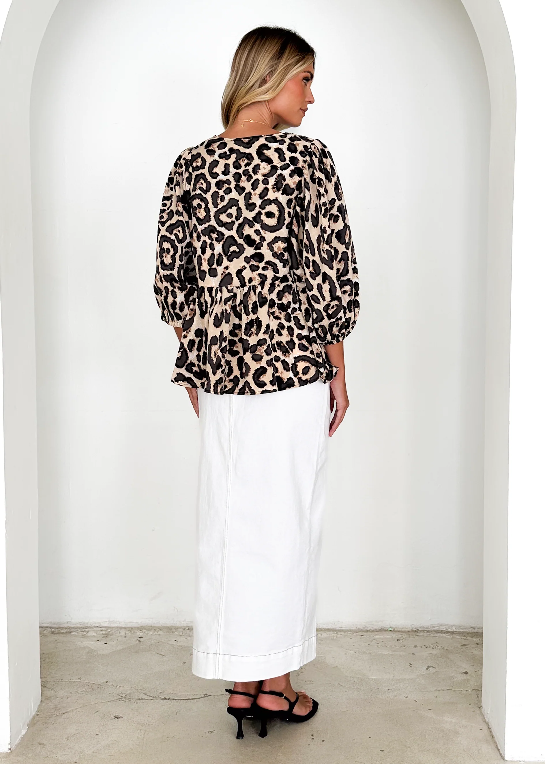 Rodeo Blouse - Leopard - Image 14