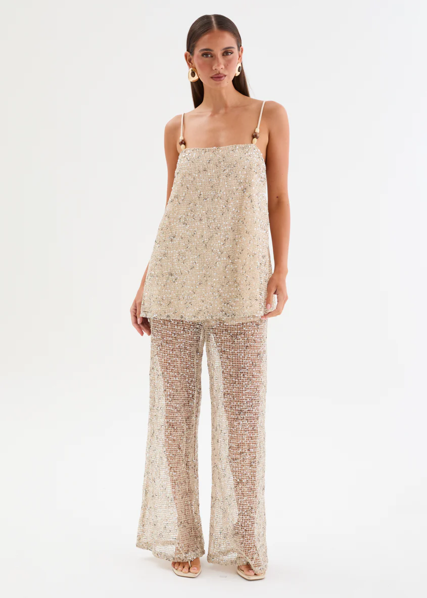 Rosangela Sequin Mesh Set - Moon - Image 5