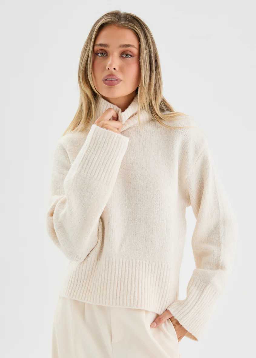 Runie Sweater - Cream - Image 2