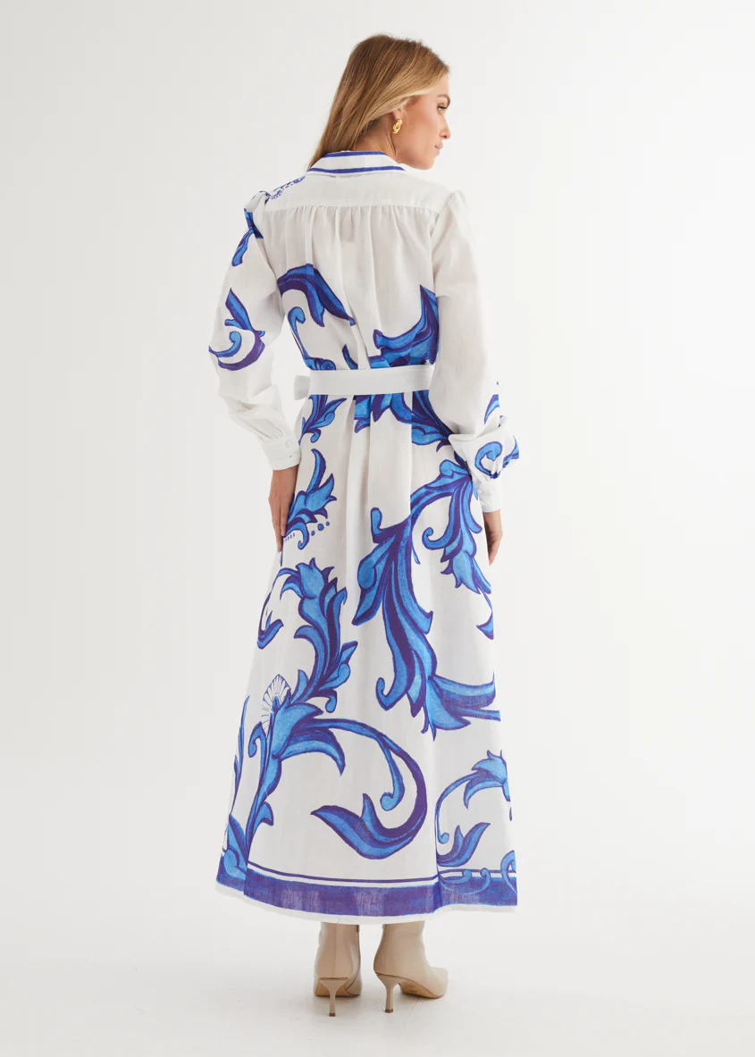 Sage Maxi Dress - Blue Zayna - Image 13