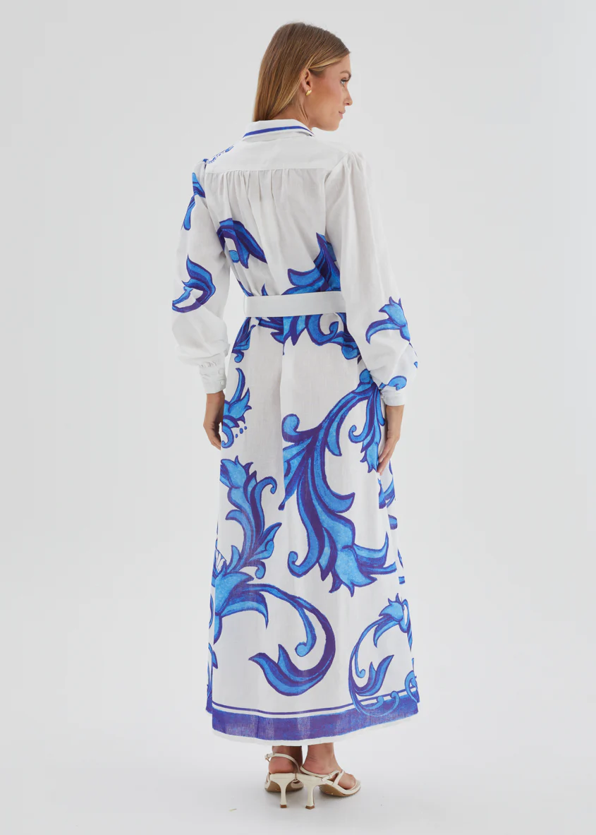 Sage Maxi Dress - Blue Zayna - Image 6