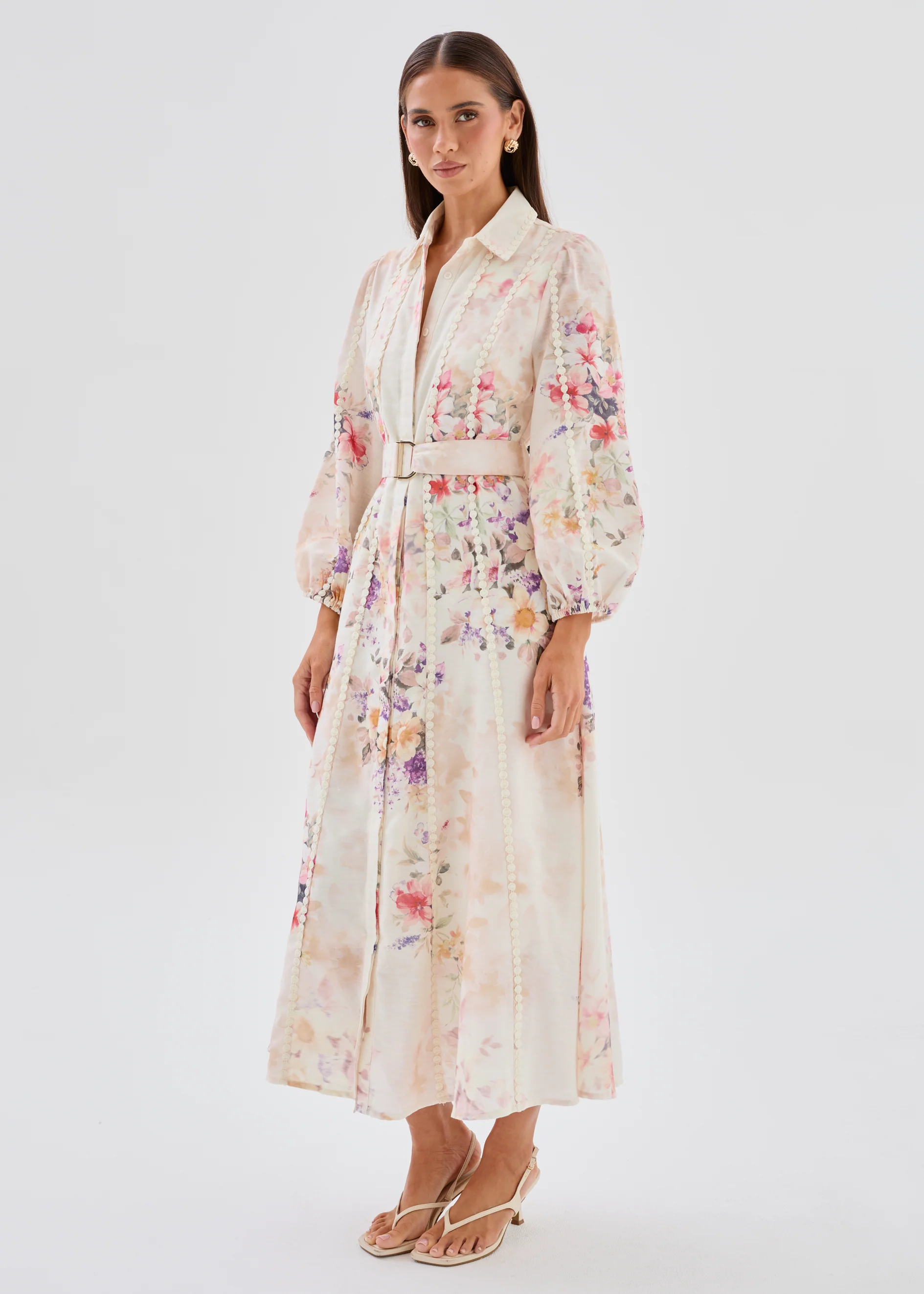 Saoirse Midi Dress - Botanical Floral - Image 6
