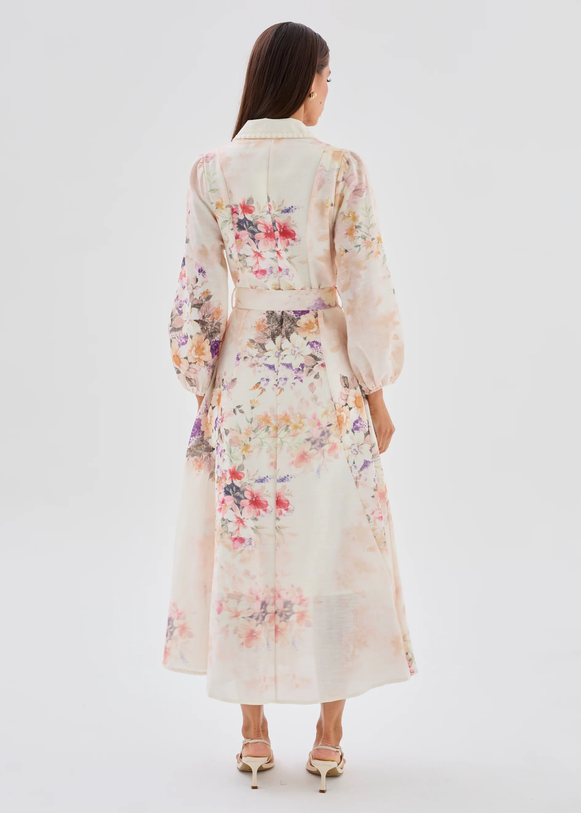 Saoirse Midi Dress - Botanical Floral - Image 7