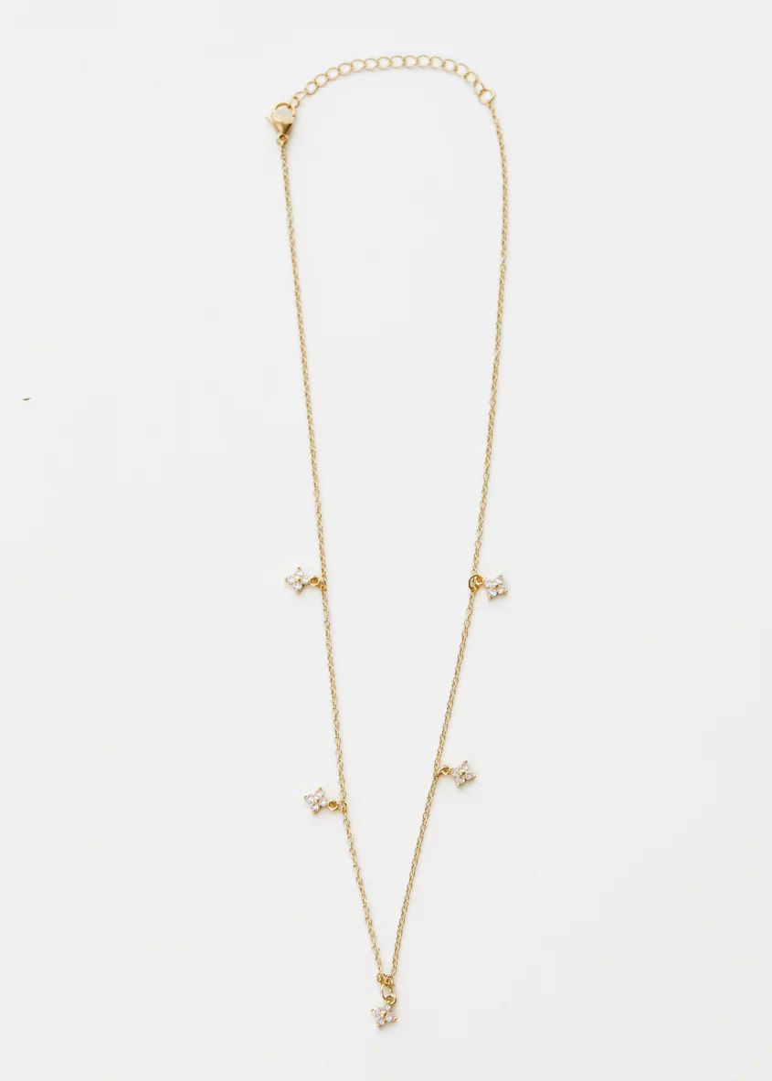 Sapphira Necklace - Gold - Image 3