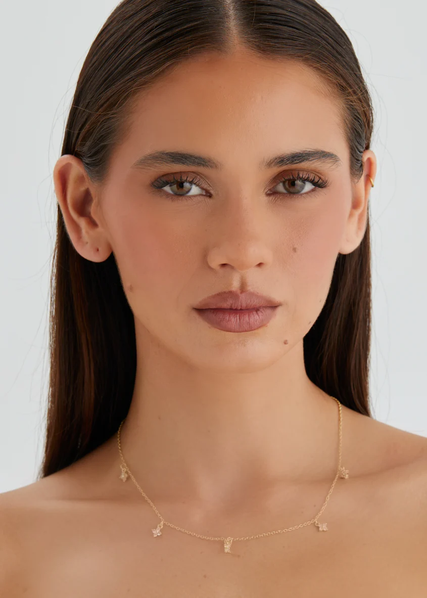 Sapphira Necklace - Gold - Image 5
