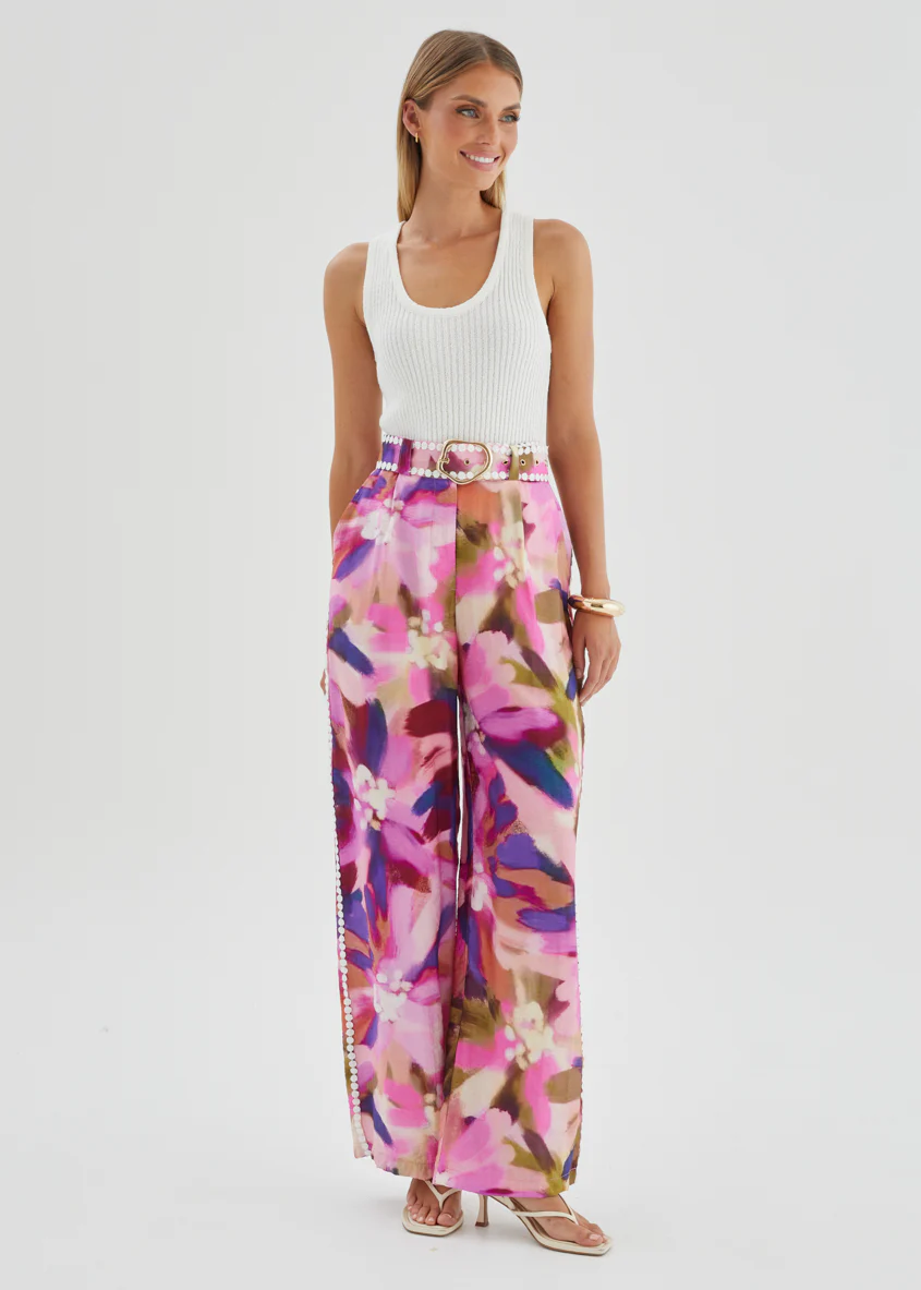 Sariyah Pants - Orchid Floral - Image 2