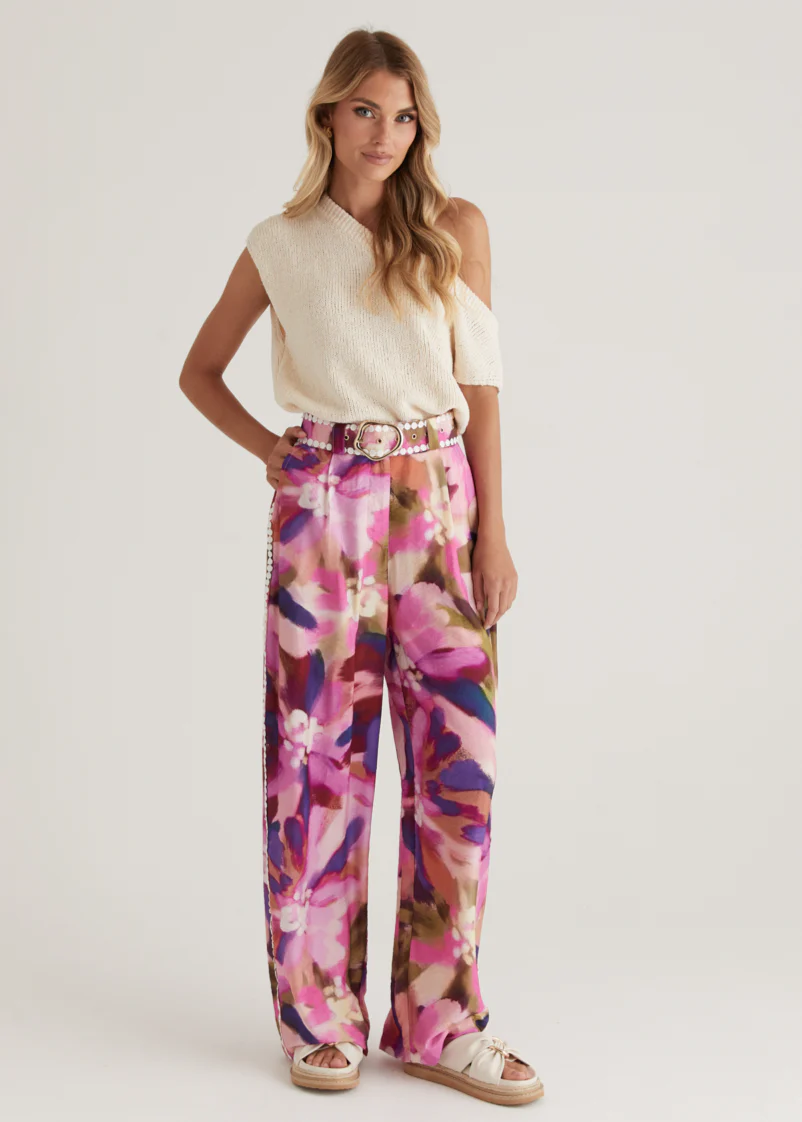 Sariyah Pants - Orchid Floral - Image 3