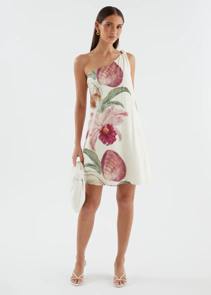 Seika One Shoulder Dress - Sea Siren - Image 6