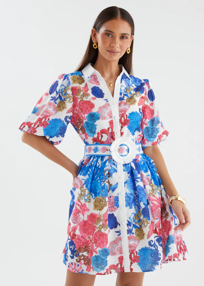 Shanelle Dress - Ocean Potion - Image 3