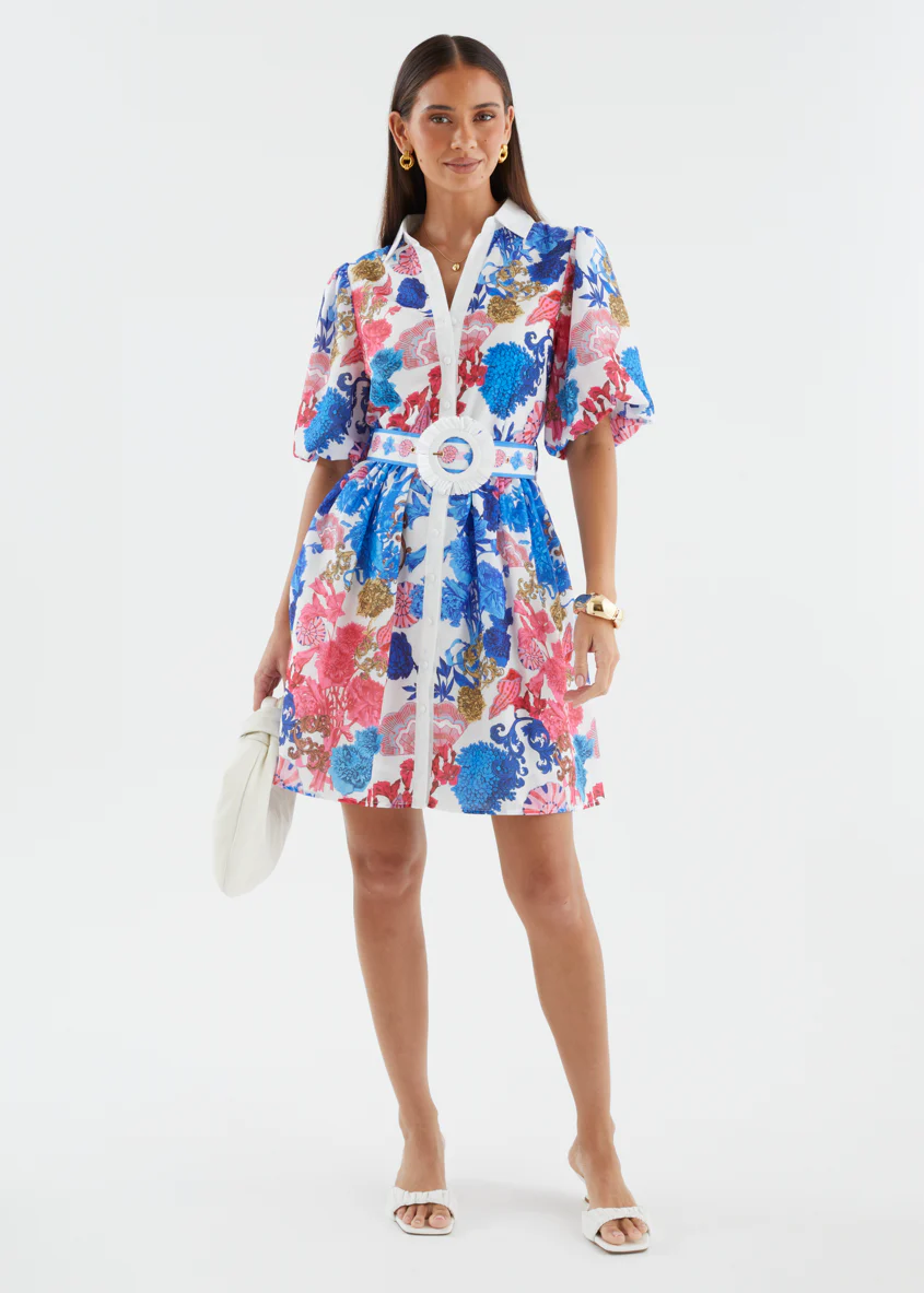 Shanelle Dress - Ocean Potion - Image 4
