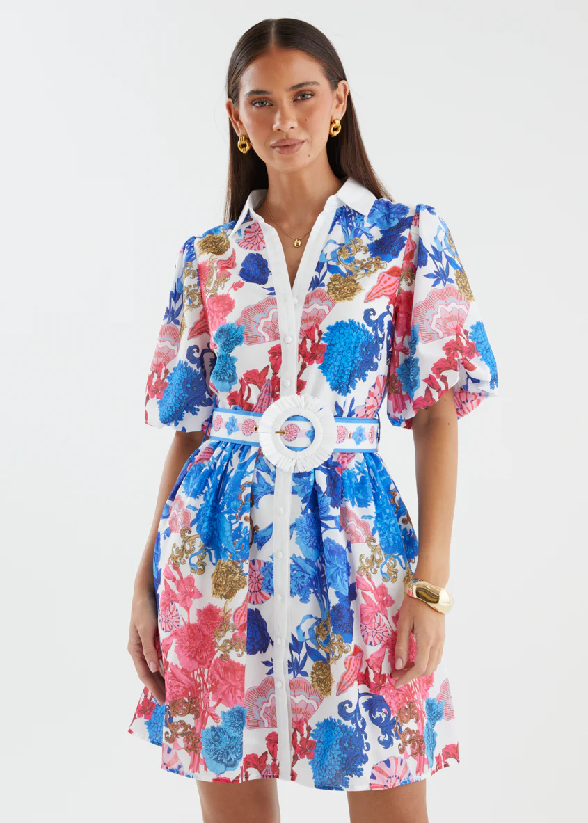 Shanelle Dress - Ocean Potion - Image 7