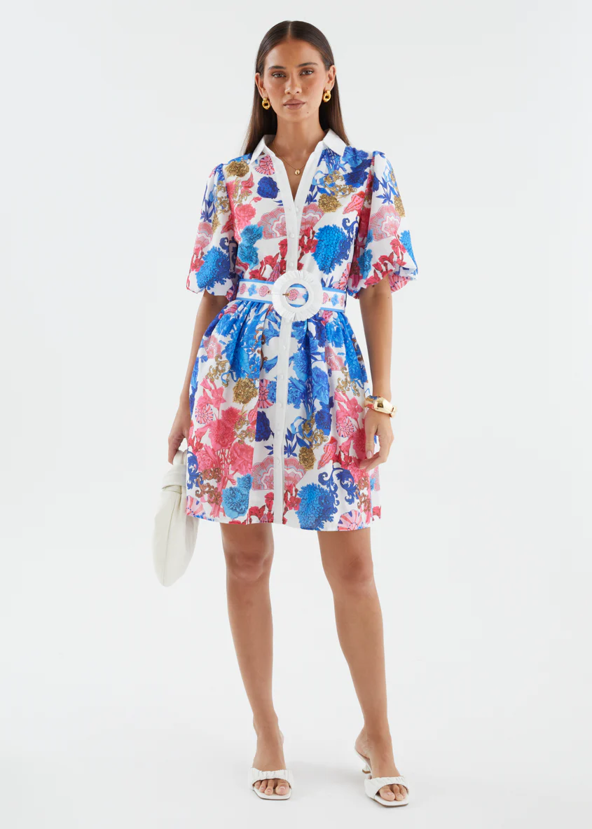 Shanelle Dress - Ocean Potion - Image 8