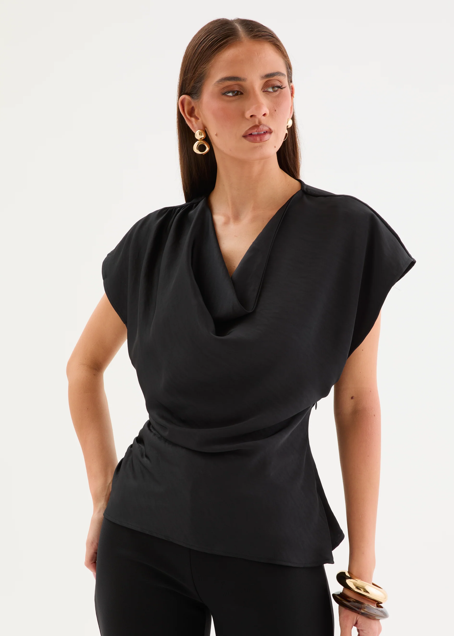 Sharlene Top - Black - Image 3