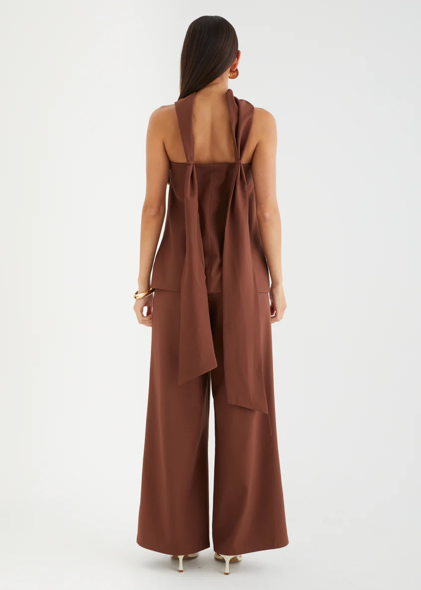 Silvia Pants - Chocolate - Image 5
