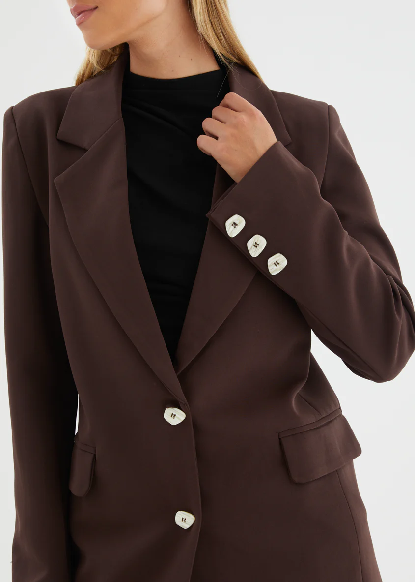 Sloane Blazer - Espresso - Image 6