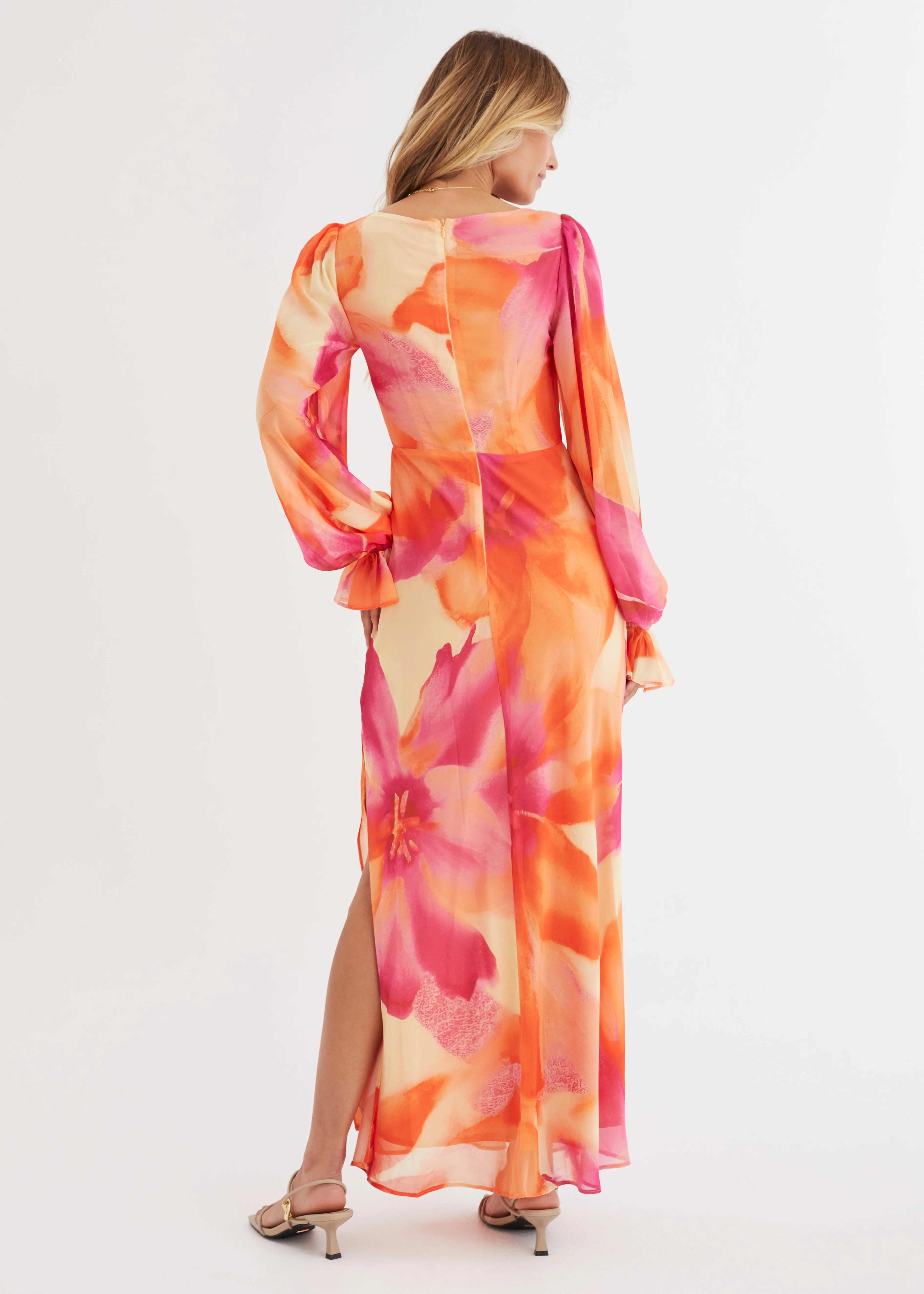 Soiree Maxi Dress - Sunset Floral - Image 5