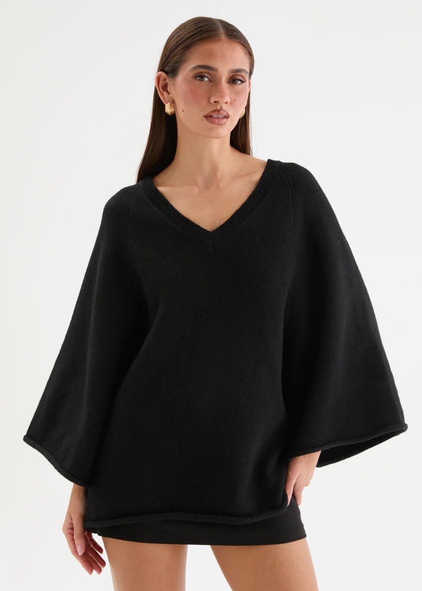 Sophia Sweater - Black - Image 2