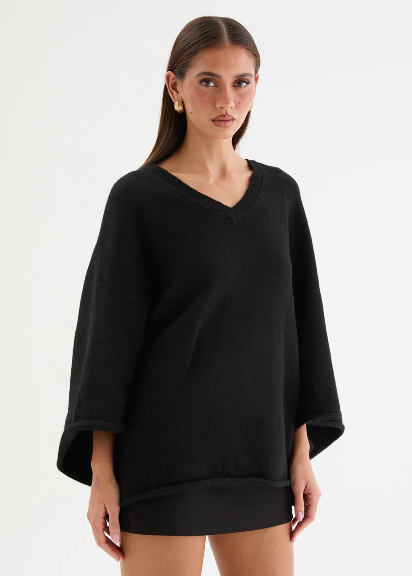 Sophia Sweater - Black - Image 4