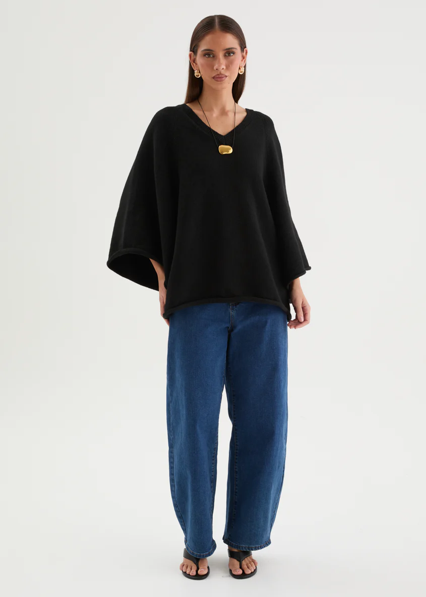 Sophia Sweater - Black - Image 9