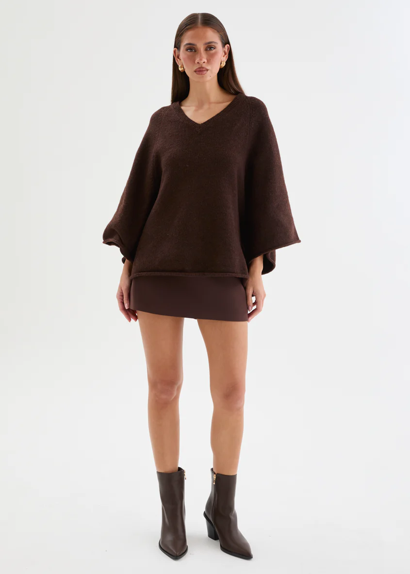 Sophia Sweater - Coffee Bean - Image 2