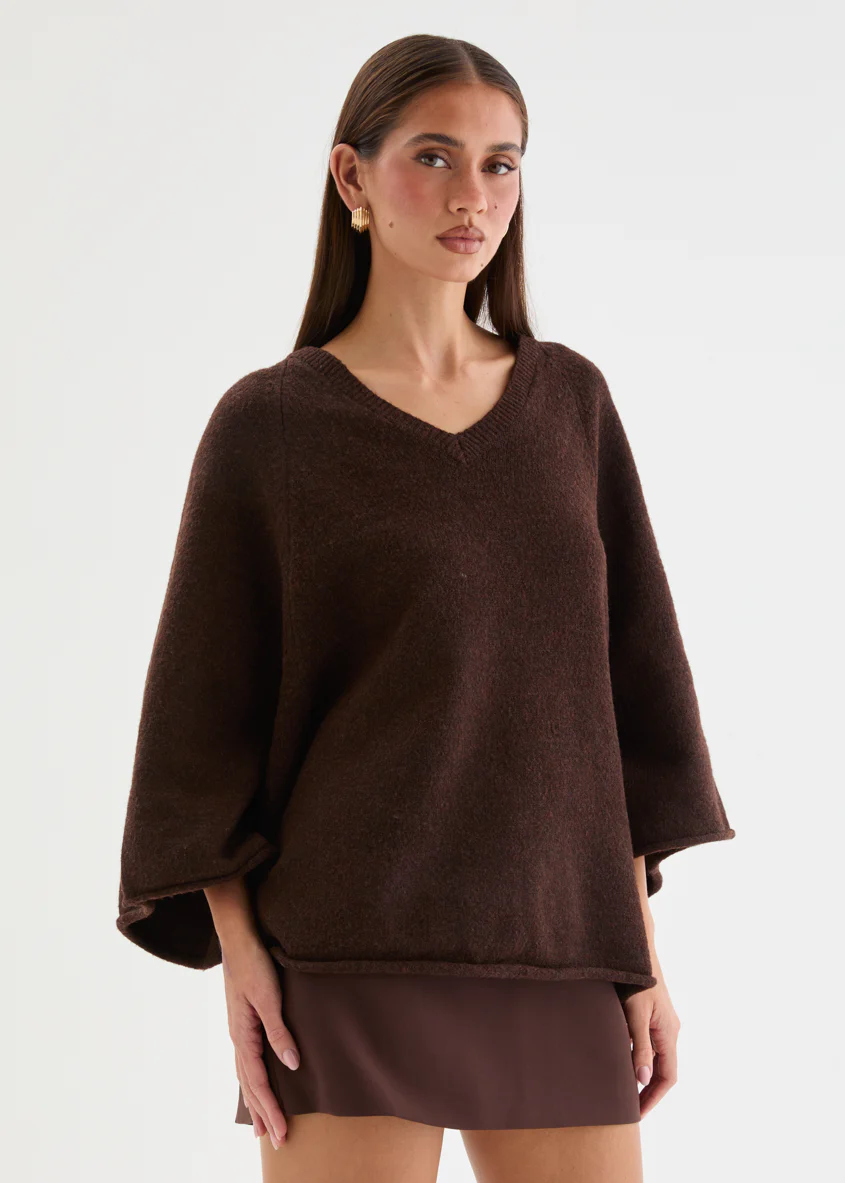 Sophia Sweater - Coffee Bean - Image 3