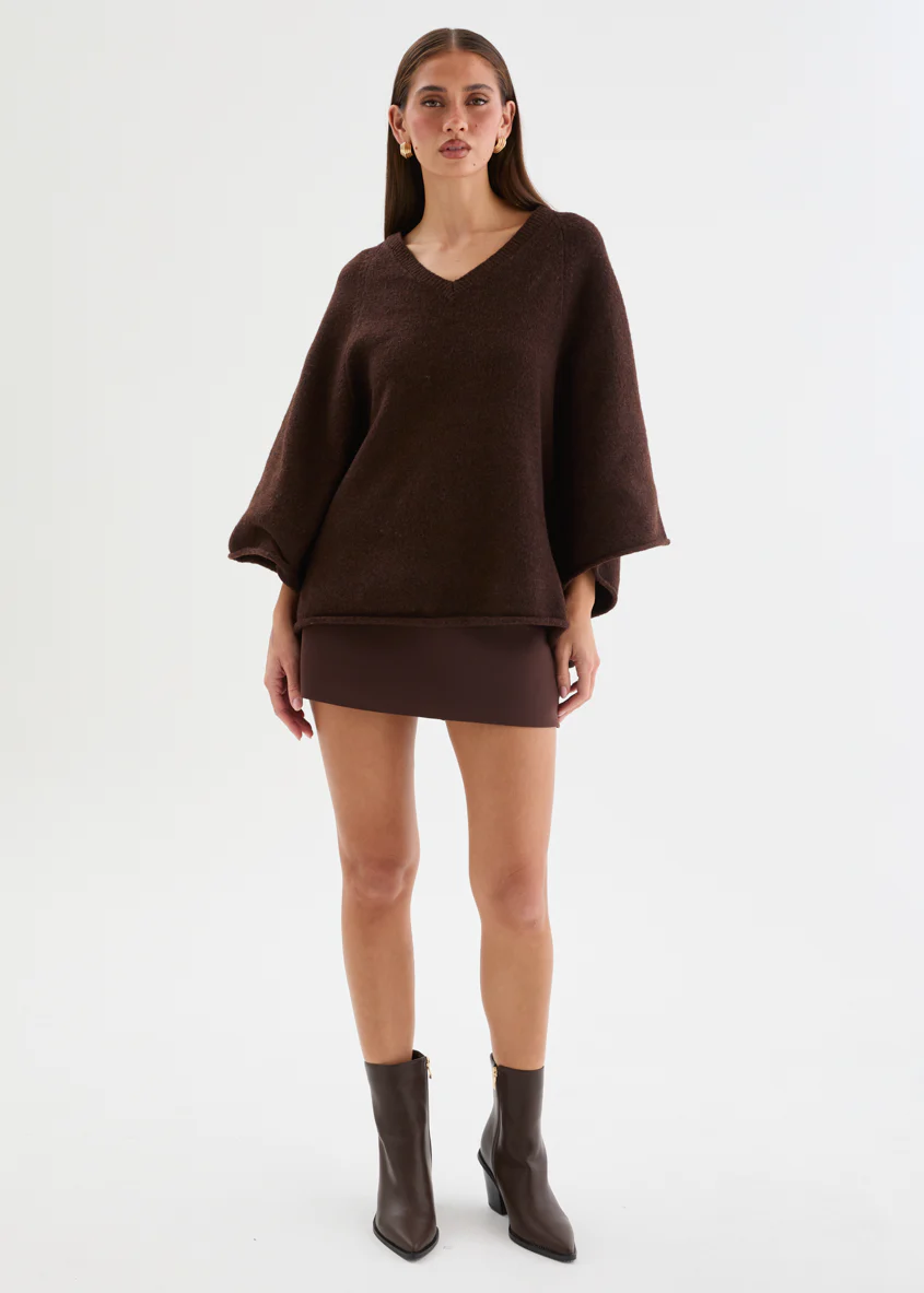 Sophia Sweater - Coffee Bean - Image 6