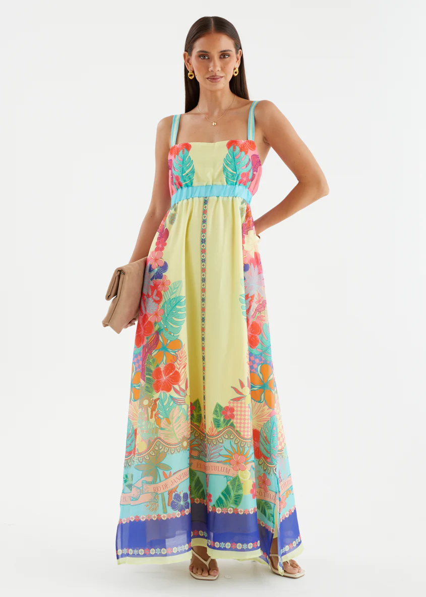 Soraia Maxi Dress - Rio de Janeiro - Image 4