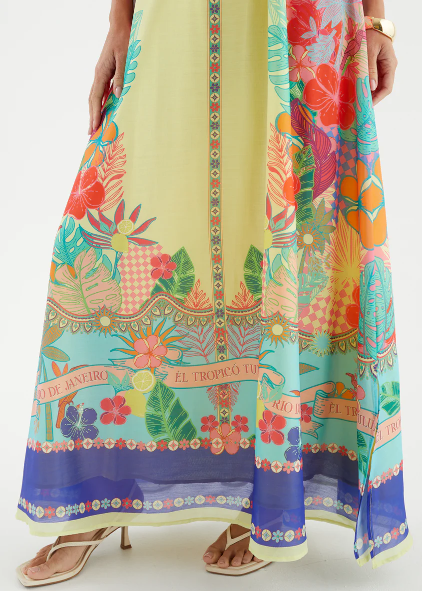 Soraia Maxi Dress - Rio de Janeiro - Image 8