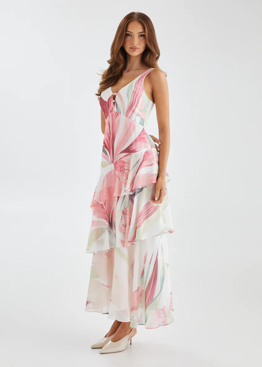 Souline Maxi Dress - Pink Oasis - Image 12