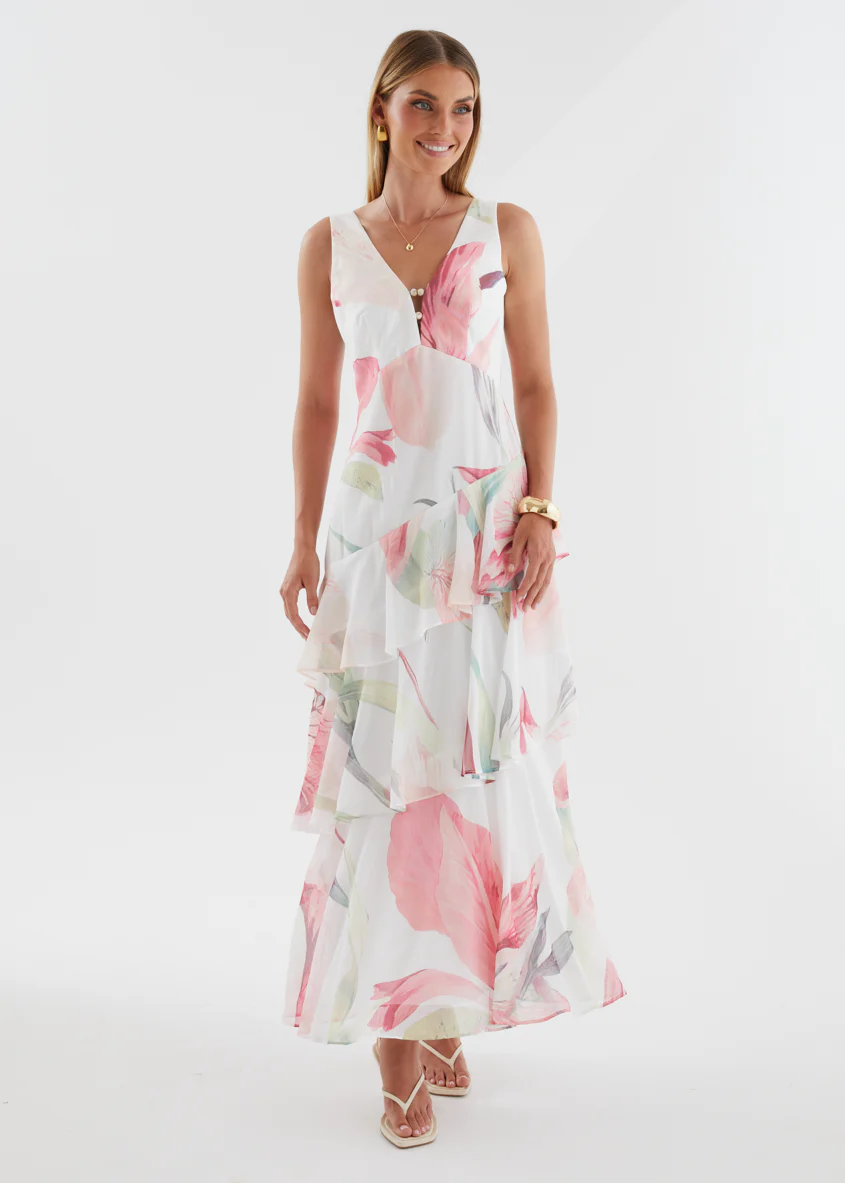 Souline Maxi Dress - Pink Oasis - Image 4