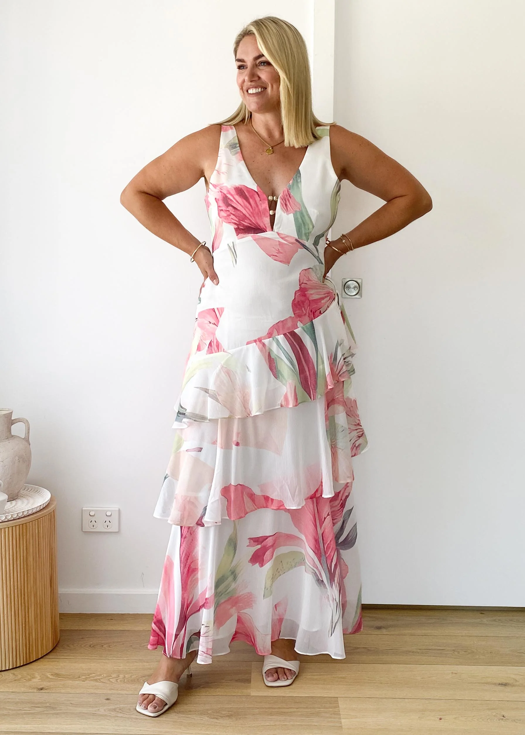Souline Maxi Dress - Pink Oasis - Image 6