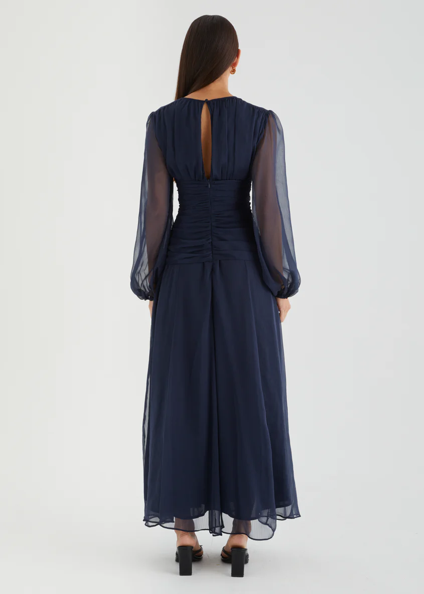 Starstruck Maxi Dress - Navy - Image 8