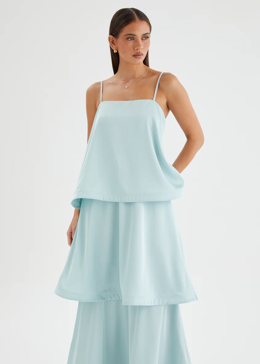 Tahana Maxi Dress - Ice Blue - Image 4