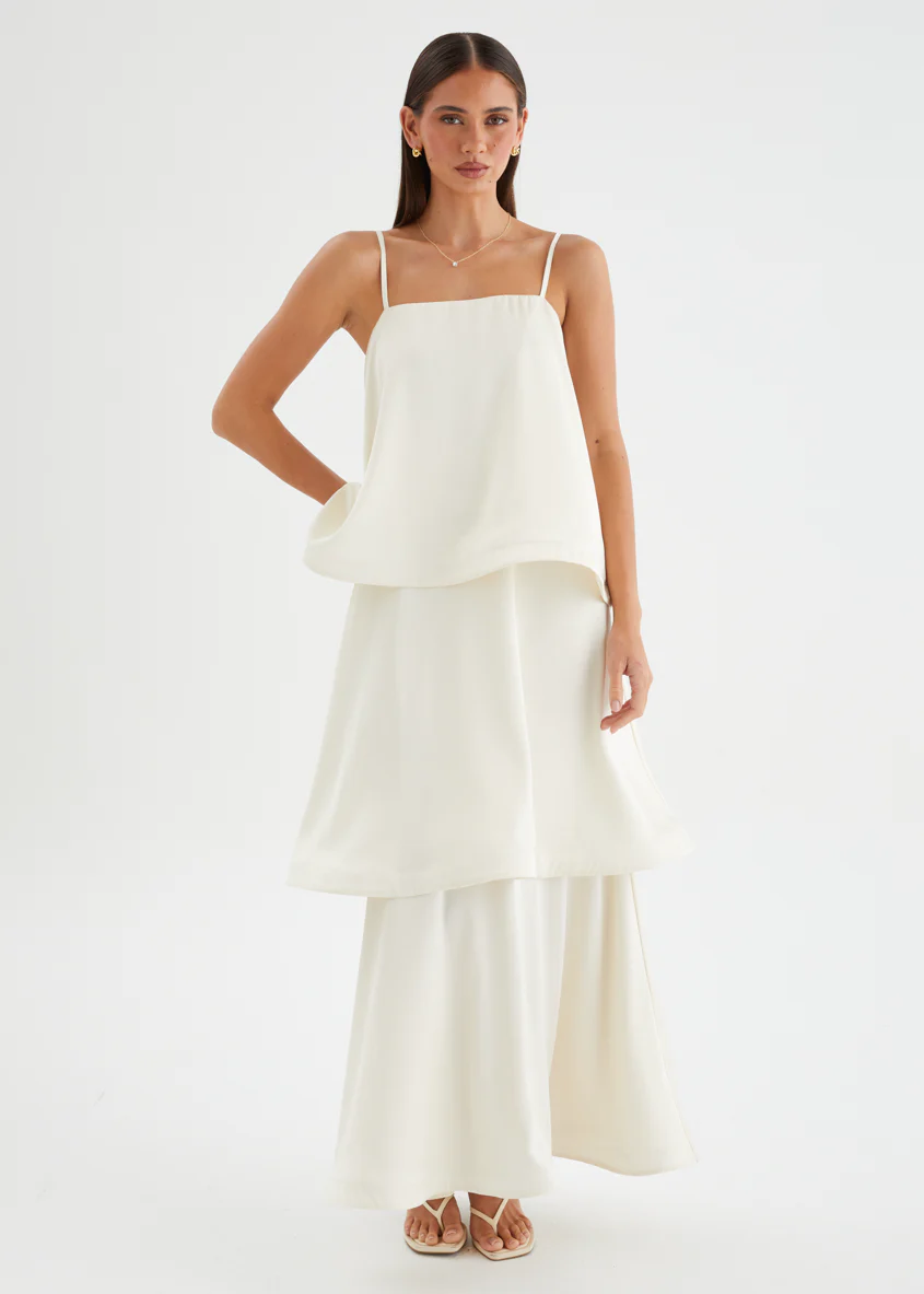 Tahana Maxi Dress - Ivory - Image 2