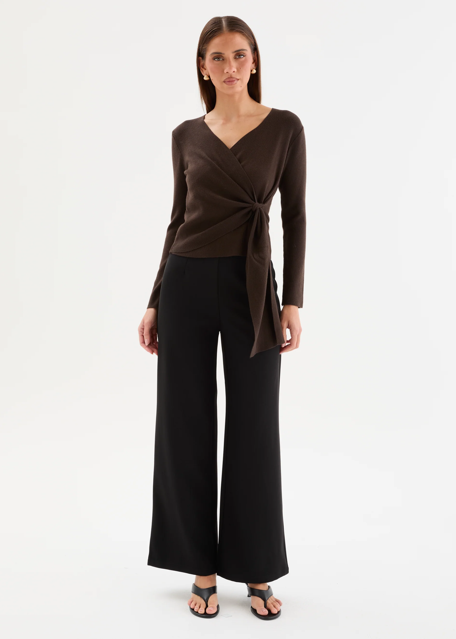 Taliyah Knit Top - Espresso - Image 2