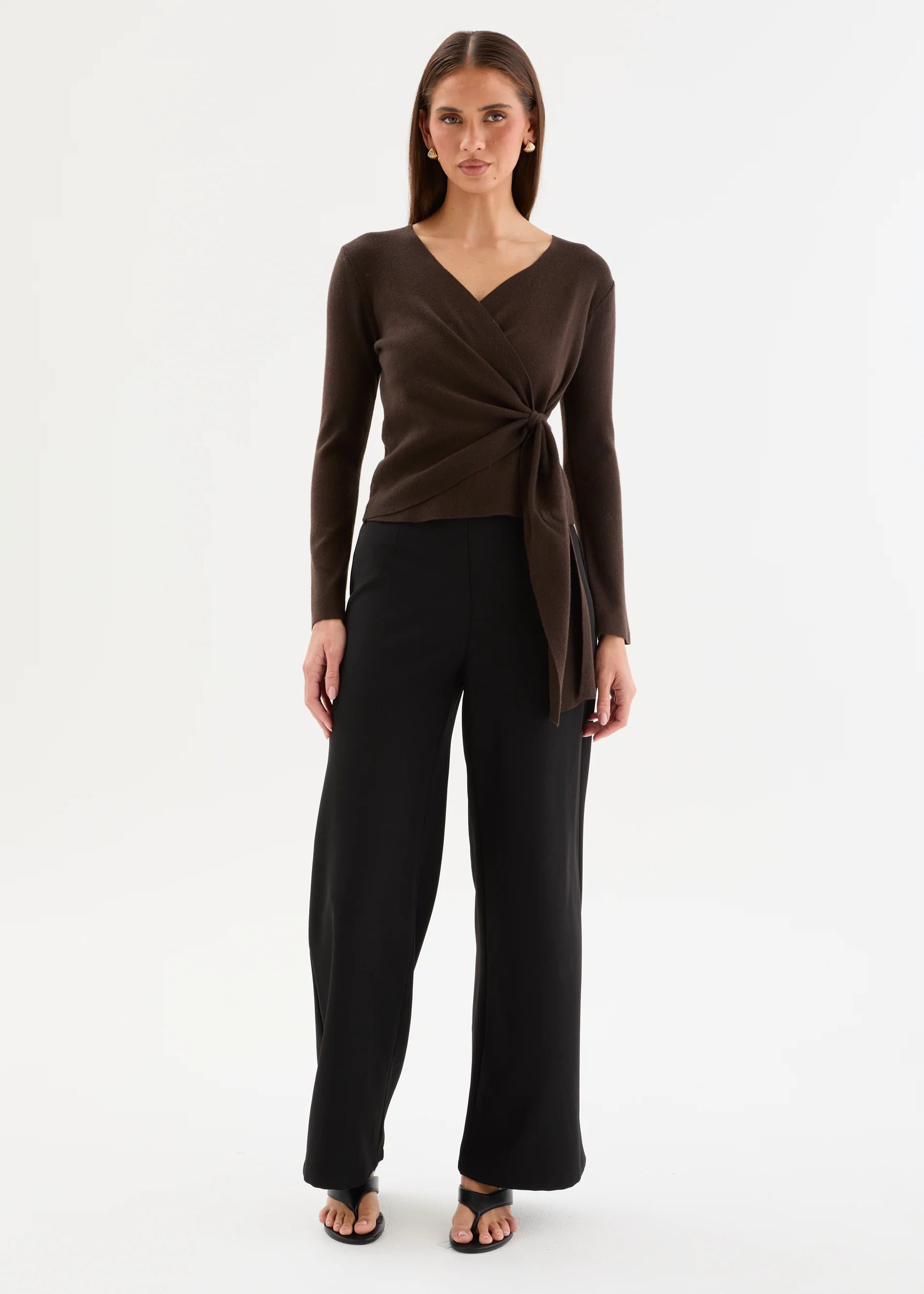 Taliyah Knit Top - Espresso - Image 5