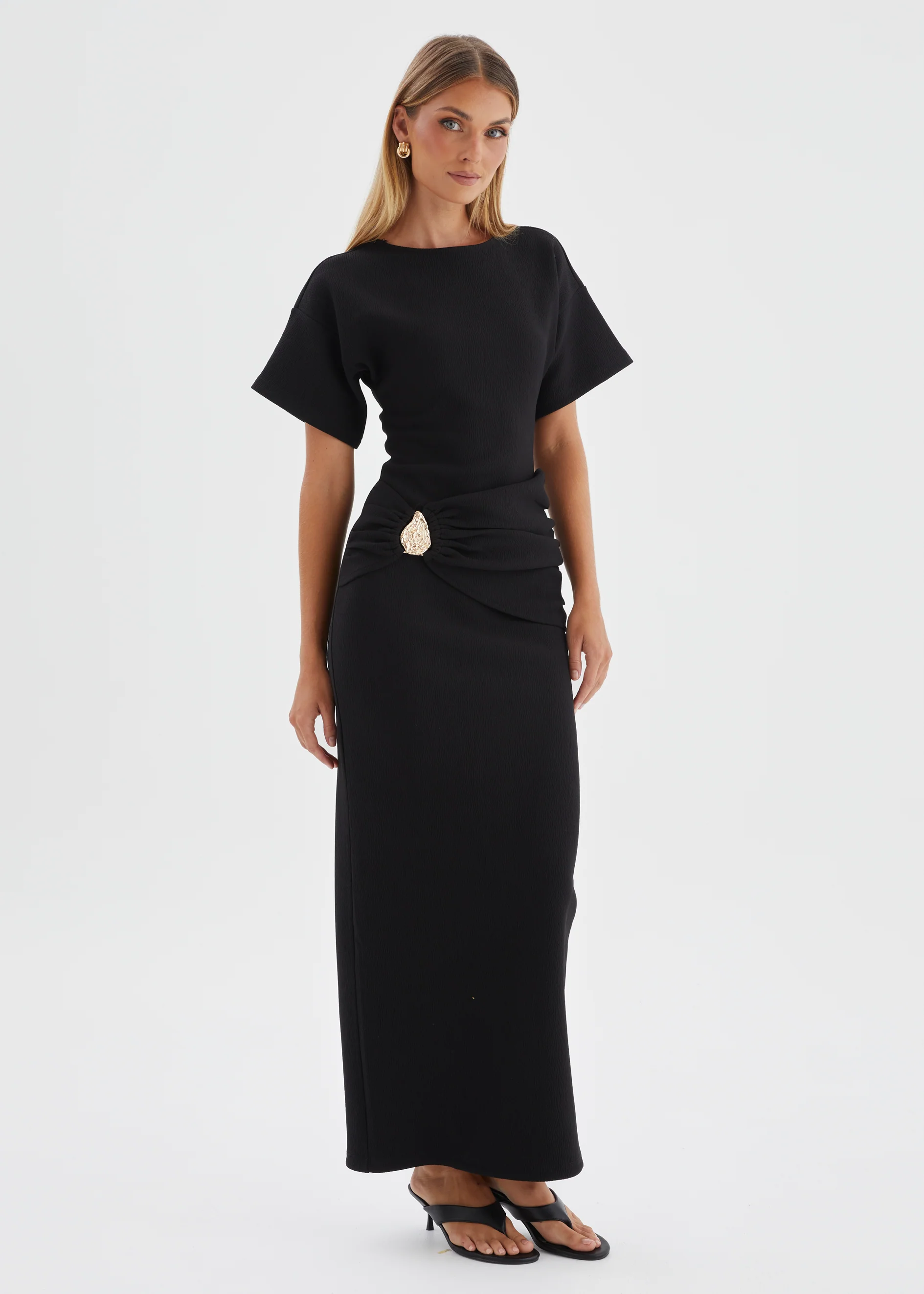 Tallie Maxi Dress - Black - Image 4