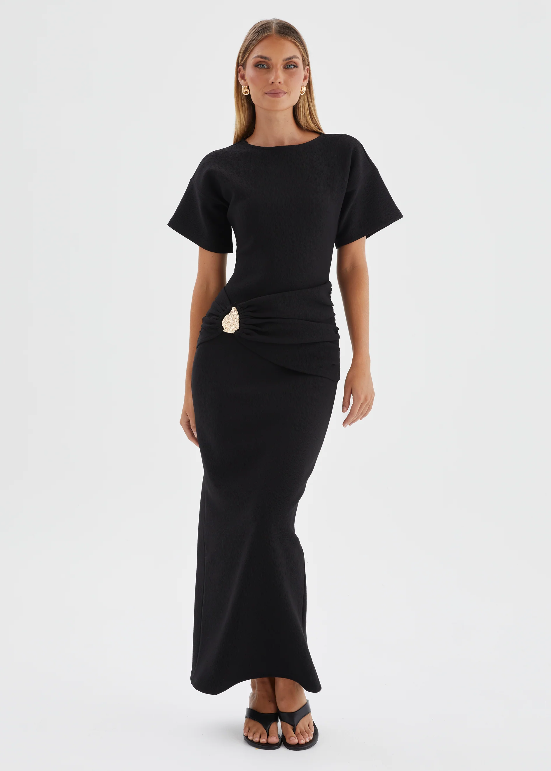 Tallie Maxi Dress - Black - Image 6