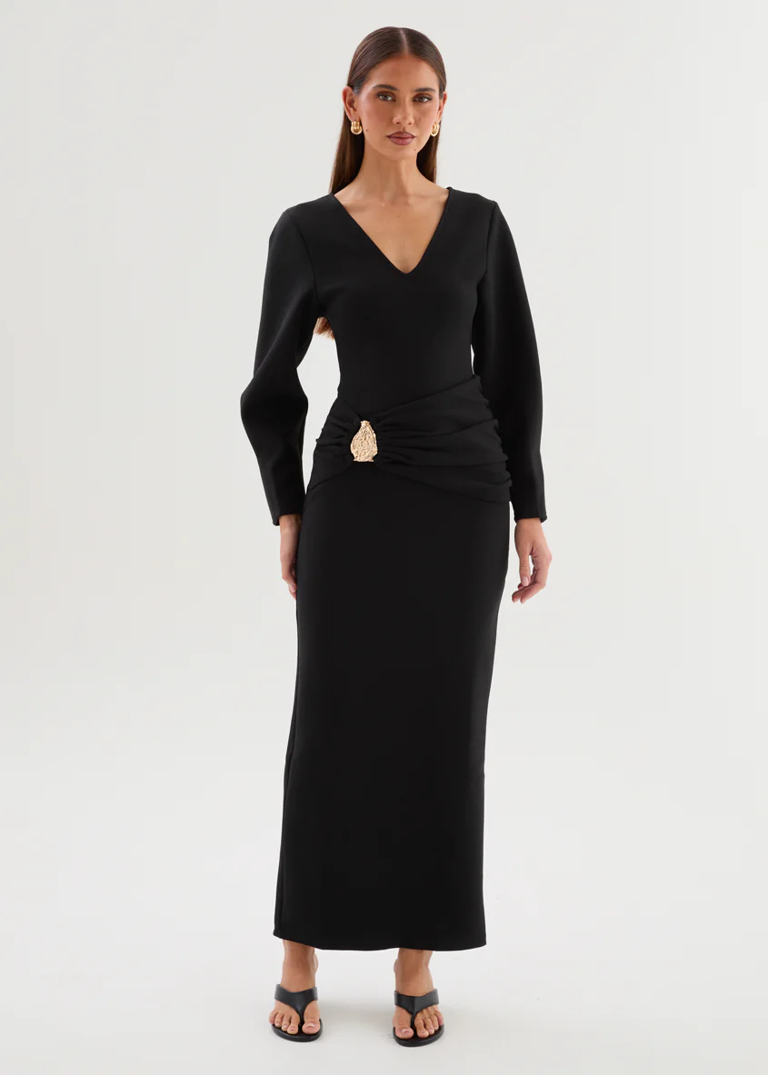 Tallisa Maxi Dress - Black - Image 5