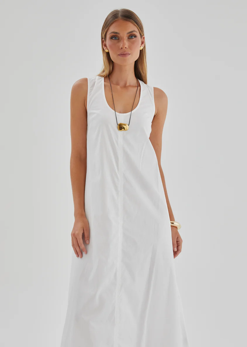 Tanisha Maxi Dress - Off White - Image 4