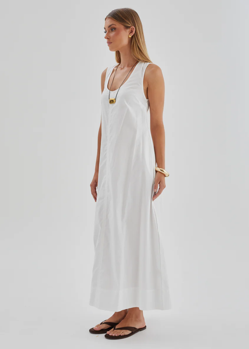 Tanisha Maxi Dress - Off White - Image 7