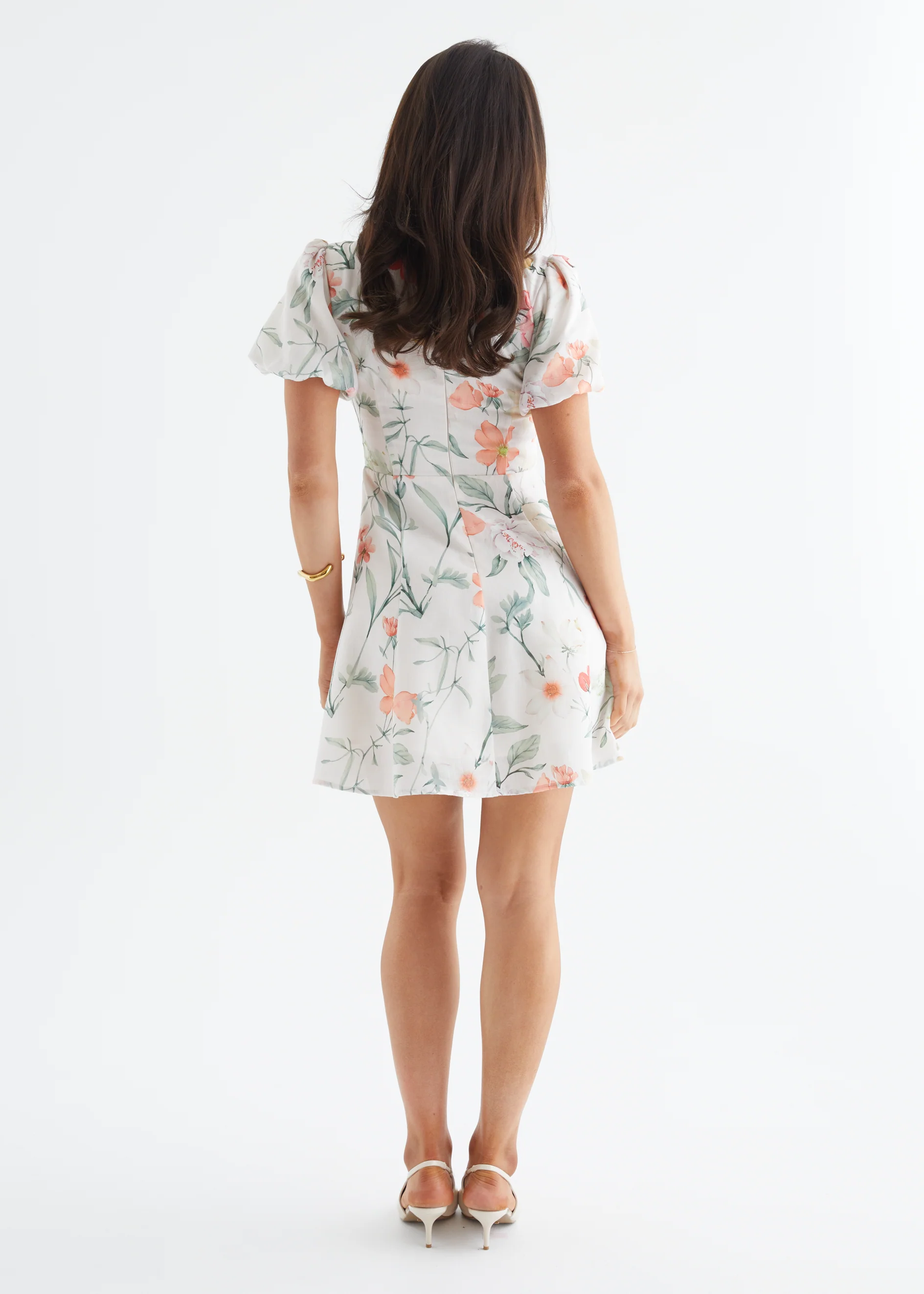 Tarnee Dress - Apricot Botanica - Image 10