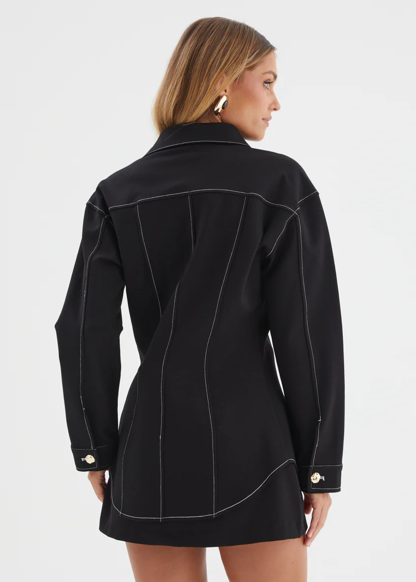 Taytum Shirt - Black - Image 8