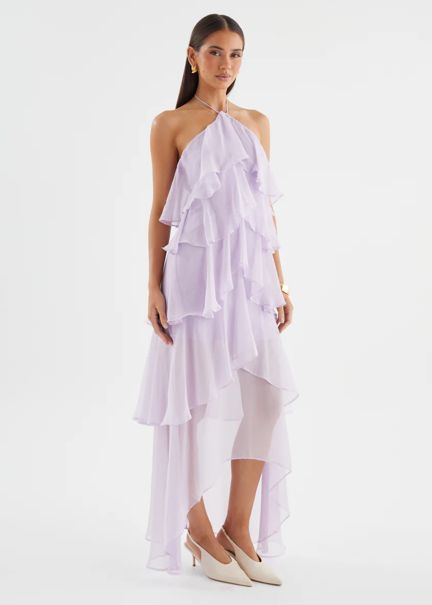 Telaena Halter Maxi Dress - Lilac - Image 5
